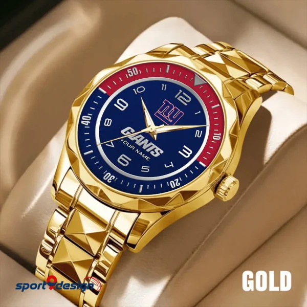 New York Giants Business Watch For Men Luxury Waterproof Stainless Steel New Design 2025 ANZDMW794 - Image 4