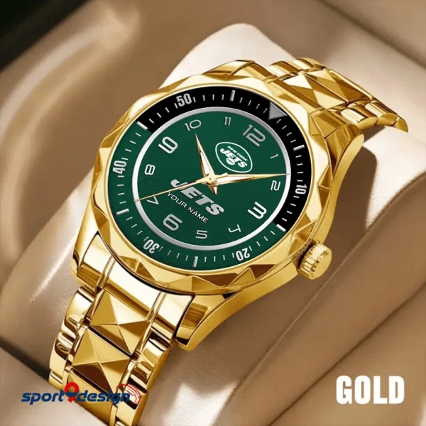 New York Jets Business Watch For Men Luxury Waterproof Stainless Steel New Design 2025 ANZDMW795 - Image 4