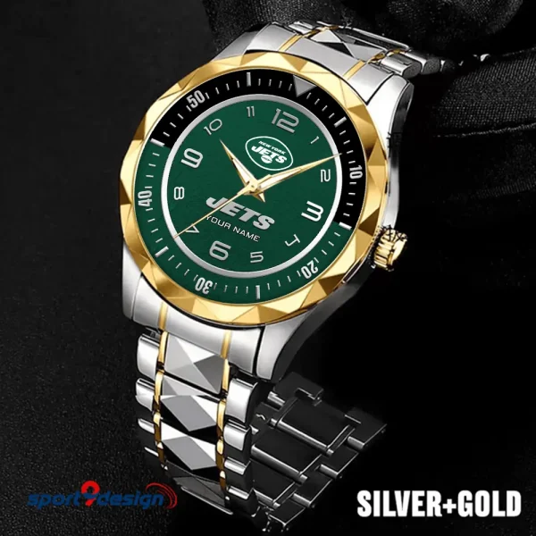 New York Jets Business Watch For Men Luxury Waterproof Stainless Steel New Design 2025 ANZDMW795