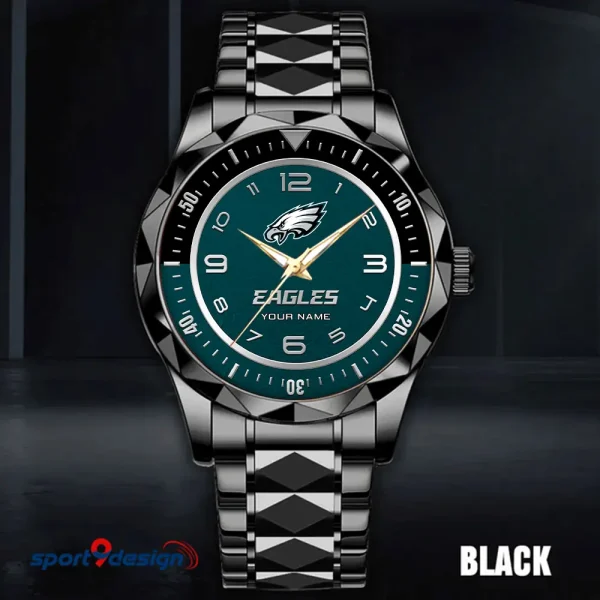 Philadelphia Eagles Business Watch For Men Luxury Waterproof Stainless Steel New Design 2025 ANZDMW796 - Image 2