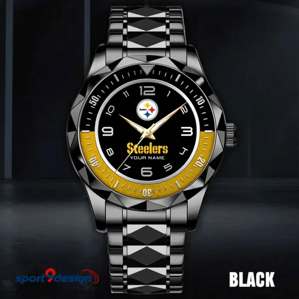 Pittsburgh Steelers Business Watch For Men Luxury Waterproof Stainless Steel New Design 2025 ANZDMW797 - Image 4