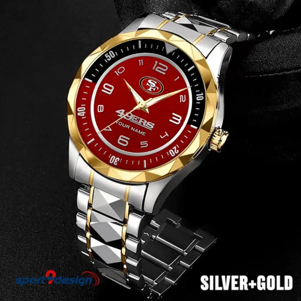 San Francisco 49ers Business Watch For Men Luxury Waterproof Stainless Steel New Design 2025 ANZDMW798