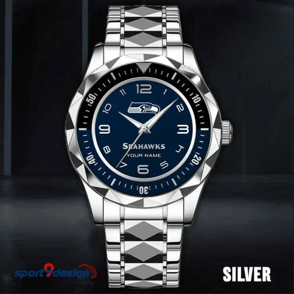 Seattle Seahawks Business Watch For Men Luxury Waterproof Stainless Steel New Design 2025 ANZDMW799 - Image 5