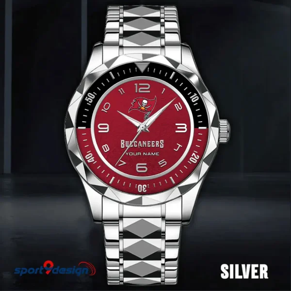 Tampa Bay Buccaneers Business Watch For Men Luxury Waterproof Stainless Steel New Design 2025 ANZDMW800