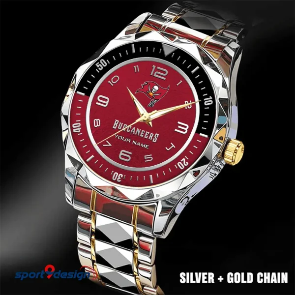 Tampa Bay Buccaneers Business Watch For Men Luxury Waterproof Stainless Steel New Design 2025 ANZDMW800 - Image 4