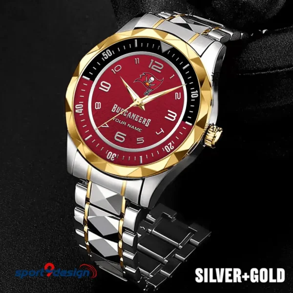 Tampa Bay Buccaneers Business Watch For Men Luxury Waterproof Stainless Steel New Design 2025 ANZDMW800 - Image 5