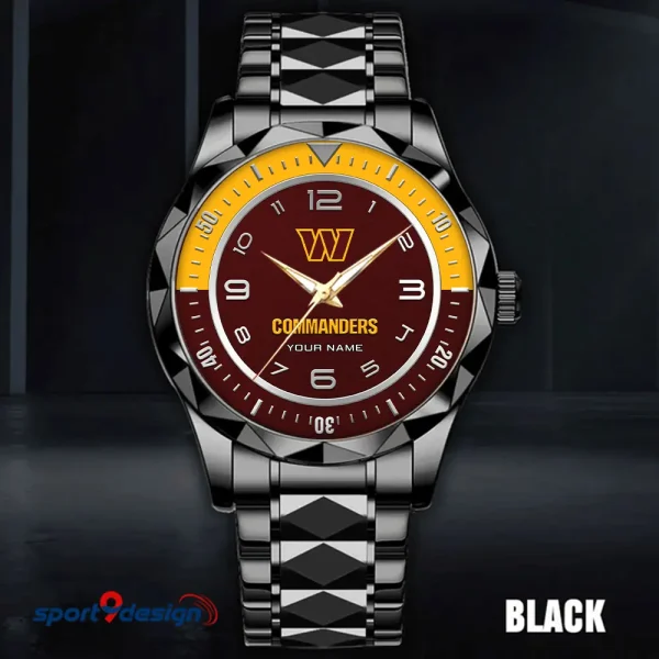 Washington Commanders Business Watch For Men Luxury Waterproof Stainless Steel New Design 2025 ANZDMW802 - Image 4