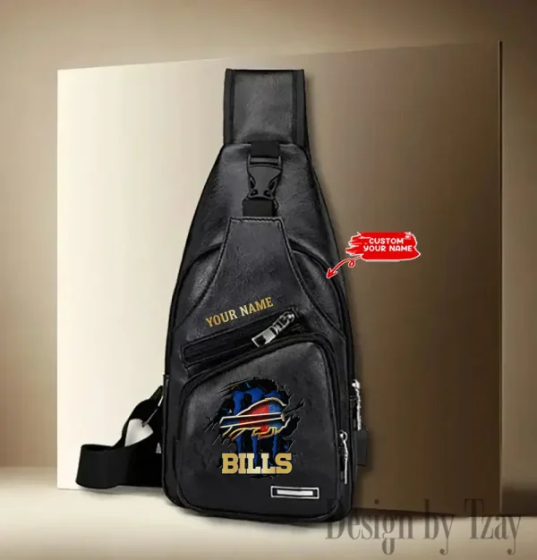 Buffalo Bills Fashion Men Chest Bag Single Strap Anti-theft New 2025 SPTLTSLINGBAG229 - Image 2