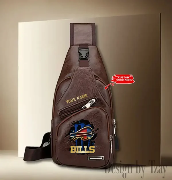 Buffalo Bills Fashion Men Chest Bag Single Strap Anti-theft New 2025 SPTLTSLINGBAG229 - Image 4