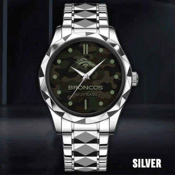 Denver Broncos Business Watch For Men Luxury Waterproof Stainless Steel New Design 2025 ANZDMW844 - Image 2