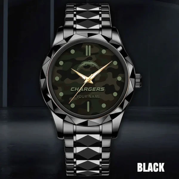 Los Angeles Chargers Watch For Men Automatic Mechanical Stainless Steel Band 2025 ANZDMW852 - Image 3