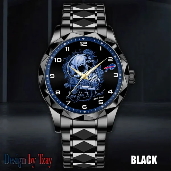 Buffalo Bills Luxury Automatic Stainless Steel Business Waterproof Watches For Men's 2025 ANZDMW870 - Image 4