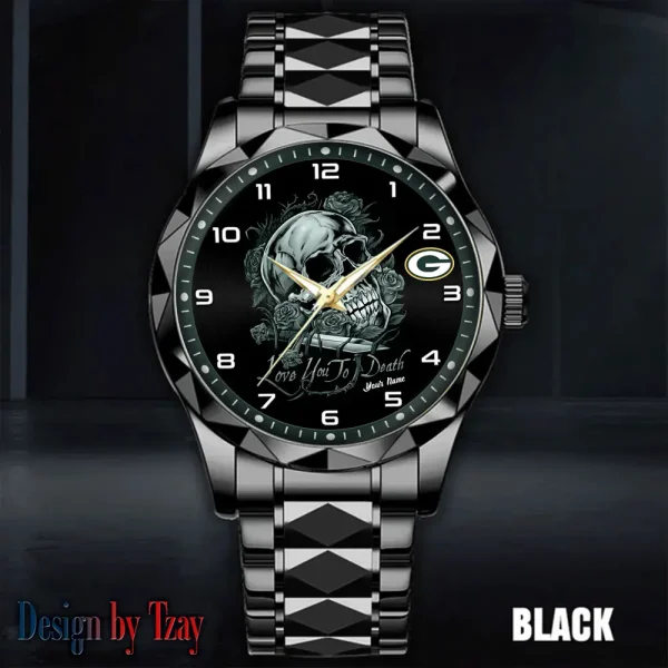 Green Bay Packers Luxury Automatic Stainless Steel Business Waterproof Watches For Men's 2025 ANZDMW878 - Image 3