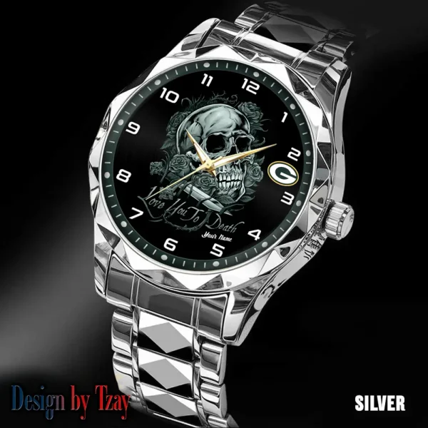 Green Bay Packers Luxury Automatic Stainless Steel Business Waterproof Watches For Men's 2025 ANZDMW878 - Image 4
