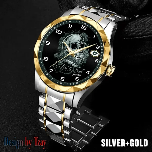Green Bay Packers Luxury Automatic Stainless Steel Business Waterproof Watches For Men's 2025 ANZDMW878
