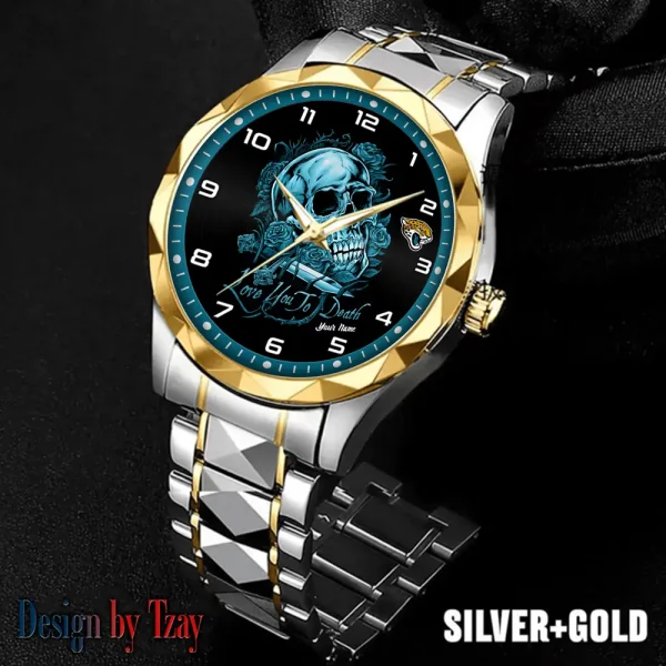 Jacksonville Jaguars Luxury Automatic Stainless Steel Business Waterproof Watches For Men's 2025 ANZDMW881