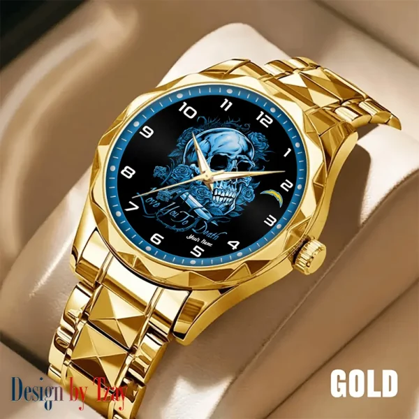 Los Angeles Chargers Luxury Automatic Stainless Steel Business Waterproof Watches For Men's 2025 ANZDMW884 - Image 4