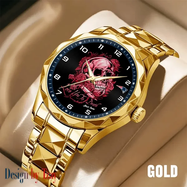 New England Patriots Luxury Automatic Stainless Steel Business Waterproof Watches For Men's 2025 ANZDMW888 - Image 4
