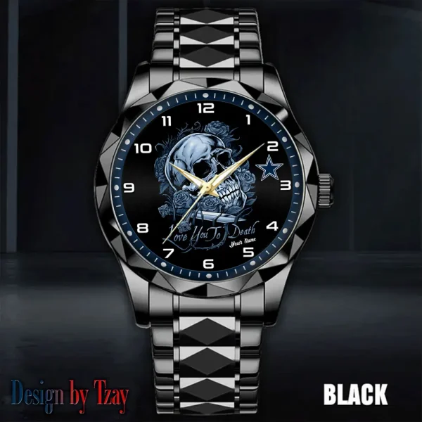 Dallas Cowboys Luxury Automatic Stainless Steel Business Waterproof Watches For Men's 2025 ANZDMW875 - Image 5