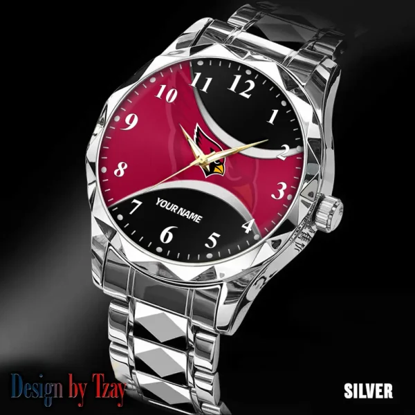 Arizona Cardinals Luxury Automatic Stainless Steel Business Waterproof Watches For Men's 2025 SPTDMW899 - Image 5