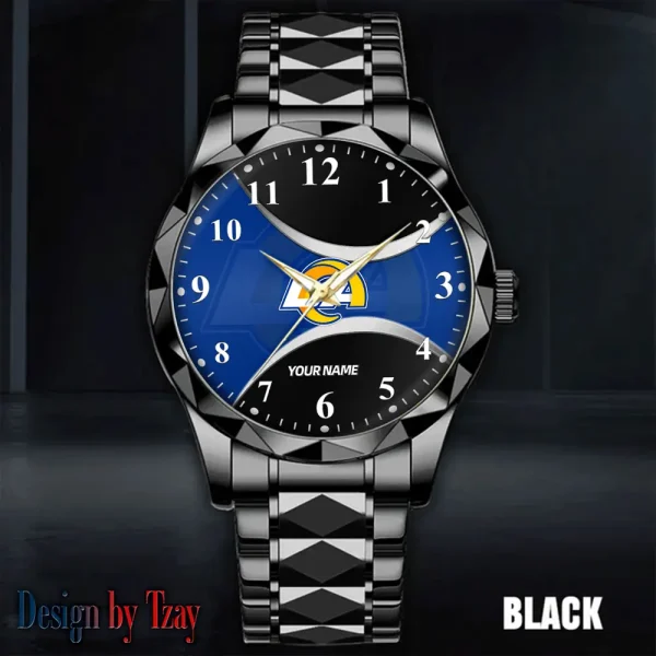 Los Angeles Rams Luxury Automatic Stainless Steel Business Waterproof Watches For Men's 2025 SPTDMW917 - Image 5