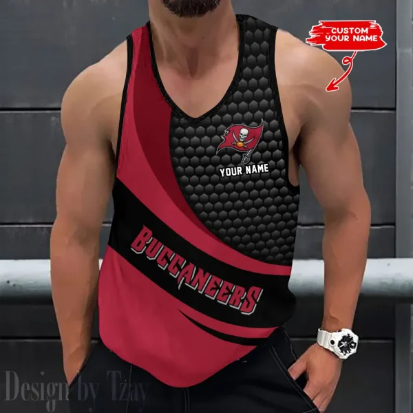 Tampa Bay Buccaneers Tank Tops Men 3D Print Sleeveless Vest Active Bodybuilding Cool 2025 ANZ-AZTTS232