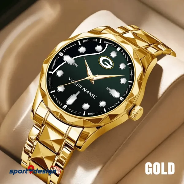 Green Bay Packers Luxury Automatic Stainless Steel Business Waterproof Watches For Men's 2025 SPTDMW942 - Image 3