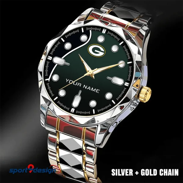 Green Bay Packers Luxury Automatic Stainless Steel Business Waterproof Watches For Men's 2025 SPTDMW942