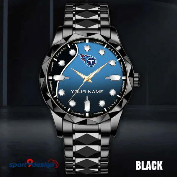 Tennessee Titans Luxury Automatic Stainless Steel Business Waterproof Watches For Men's 2025 SPTDMW961 - Image 3