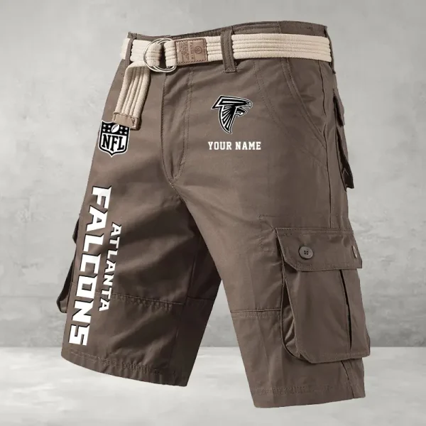 Atlanta Falcons Men Button Cargo Shorts style 2025 ANZ-S9CSBT121 - Image 2