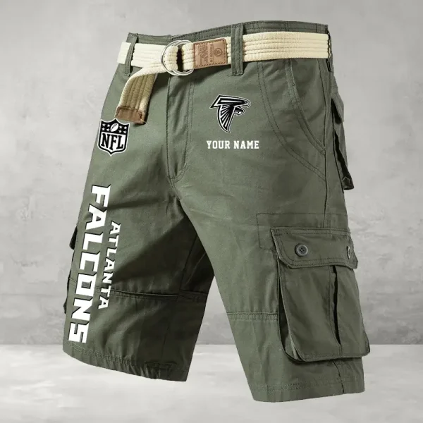 Atlanta Falcons Men Button Cargo Shorts style 2025 ANZ-S9CSBT121 - Image 3