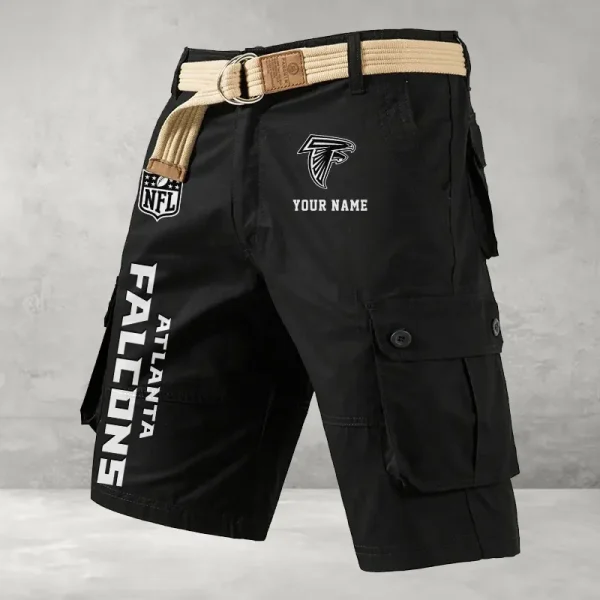 Atlanta Falcons Men Button Cargo Shorts style 2025 ANZ-S9CSBT121 - Image 5