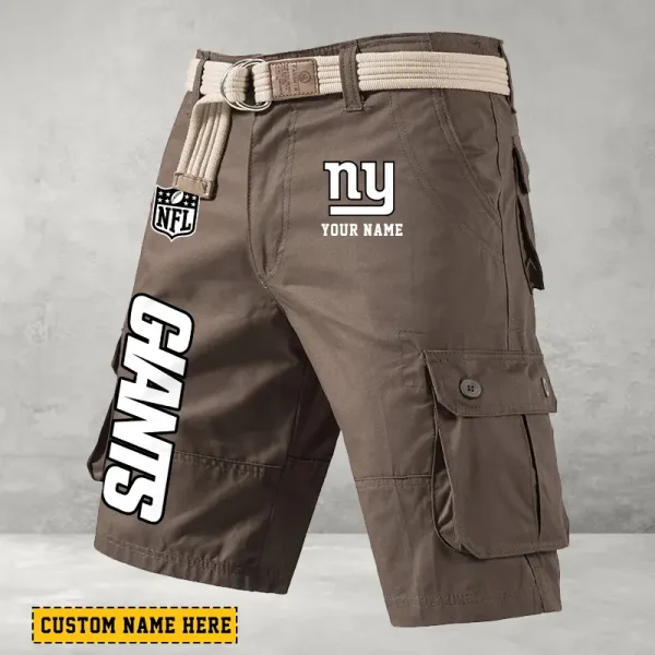 New York Giants Men Button Cargo Shorts style 2025 ANZ-S9CSBT143 - Image 3