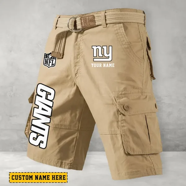 New York Giants Men Button Cargo Shorts style 2025 ANZ-S9CSBT143 - Image 5