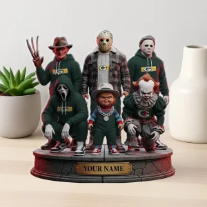 Alternative view of Green Bay Packers Custom NFL Acrylic Block Plaque For Fan - Limited Edition SPTFTAB158