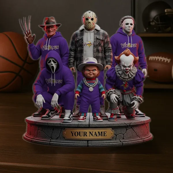 Minnesota Vikings Custom NFL Acrylic Block Plaque For Fan - Limited Edition SPTFTAB164 - Image 3