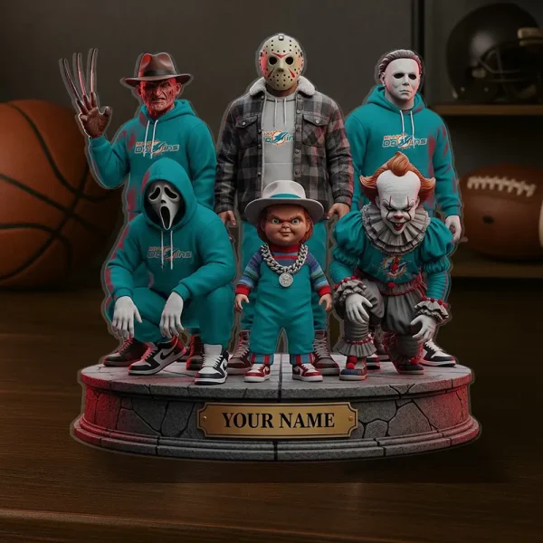 Miami Dolphins Custom NFL Acrylic Block Plaque For Fan - Limited Edition SPTFTAB171 - Image 3