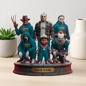 Alternative view of Jacksonville Jaguars Custom NFL Acrylic Block Plaque For Fan - Limited Edition SPTFTAB172