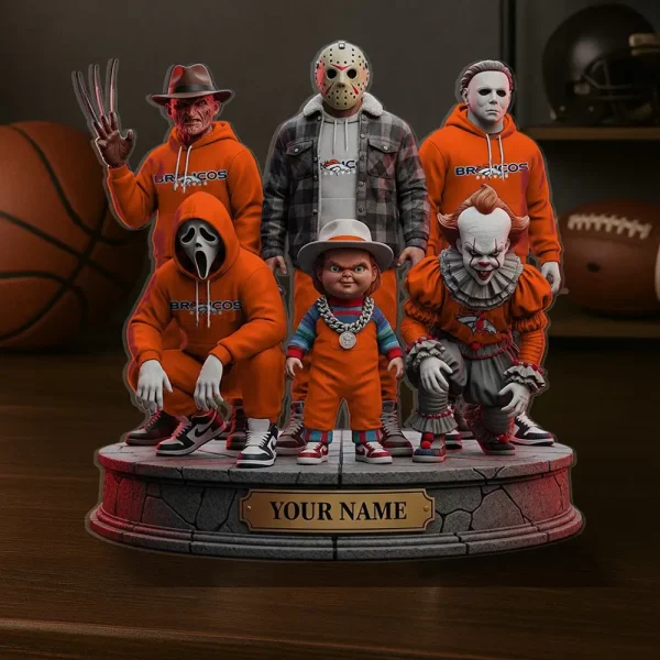 Denver Broncos Custom NFL Acrylic Block Plaque For Fan - Limited Edition SPTFTAB174 - Image 3
