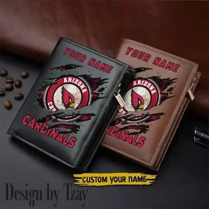 Arizona Cardinals Men Wallet Pu Leather Gift Purse SPTLVW1147