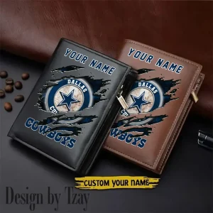 Dallas Cowboys Men Wallet Pu Leather Gift Purse SPTLVW1155