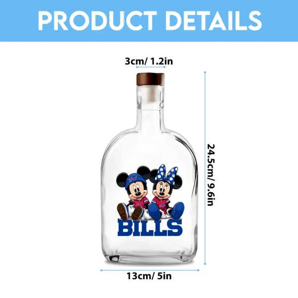 Buffalo Bills NFL Personalized Whiskey Bottle New 2025 SPTWHBL036 - Image 2