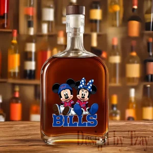 Buffalo Bills NFL Personalized Whiskey Bottle New 2025 SPTWHBL036