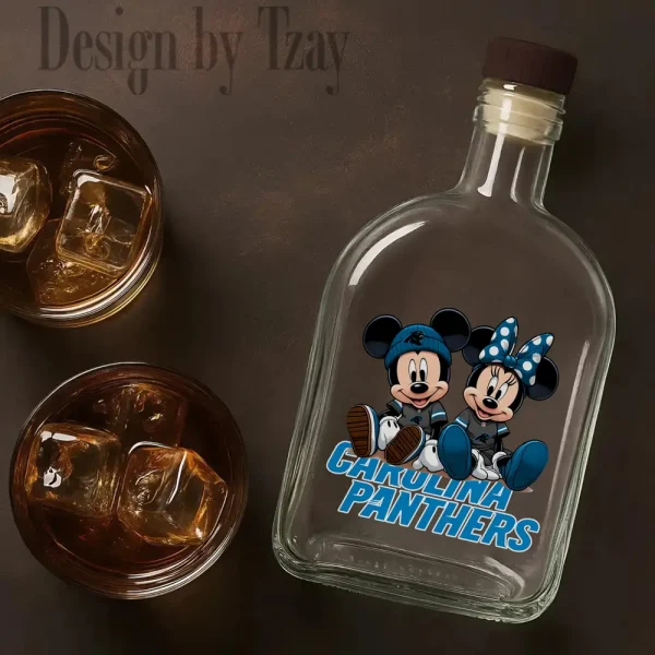 Carolina Panthers NFL Personalized Whiskey Bottle New 2025 SPTWHBL037 - Image 2