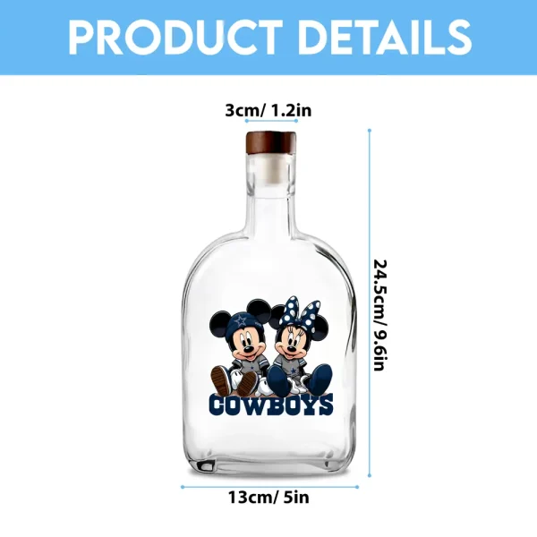 Dallas Cowboys NFL Personalized Whiskey Bottle New 2025 SPTWHBL041 - Image 4